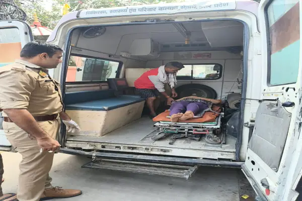 मड़ियांव में बुजुर्ग महिला थी गंभीर हालत में पुलिस की तत्परता से समय पर मिला इलाज